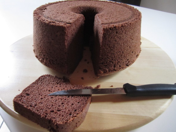chiffon cake al cioccolato (1)