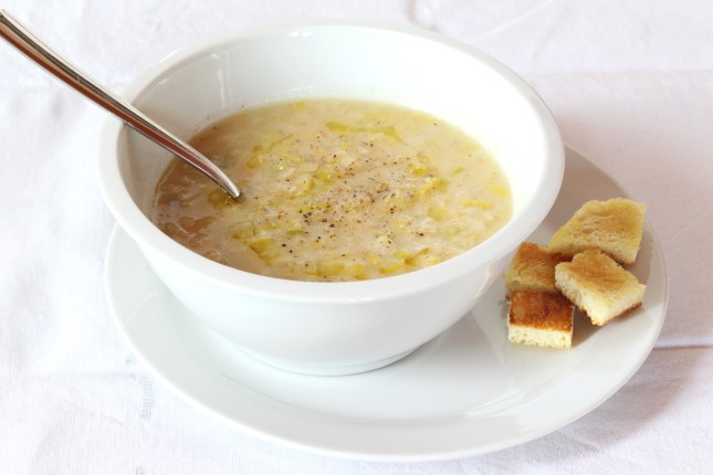 zuppa di porri e pane (2)