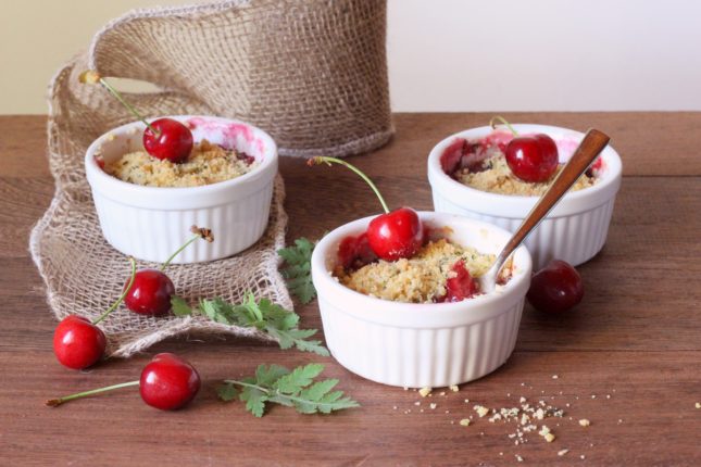 crumble alle ciliegie (9)