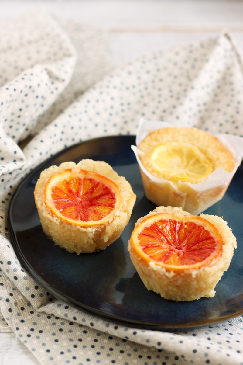 tortine semolino arancia e limone